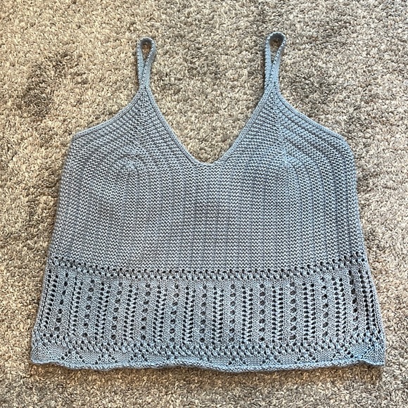 Streetwear Society Tops - Streetwear Society | Crotchet Knit Crop Top